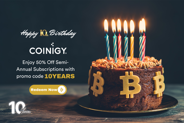 Coinigy Celebrates a Decade of Innovation in the Crypto Industry